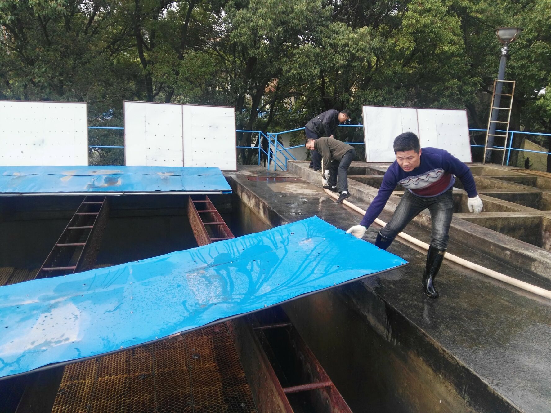 沉淀池中斜管填料要怎么快速清洗？